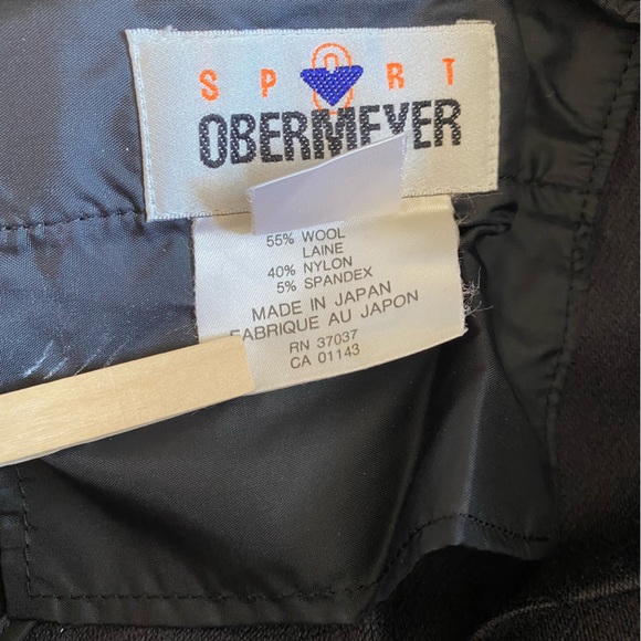 Obermeyer VINTAGE wool blend ski pants - Picture 7 of 8